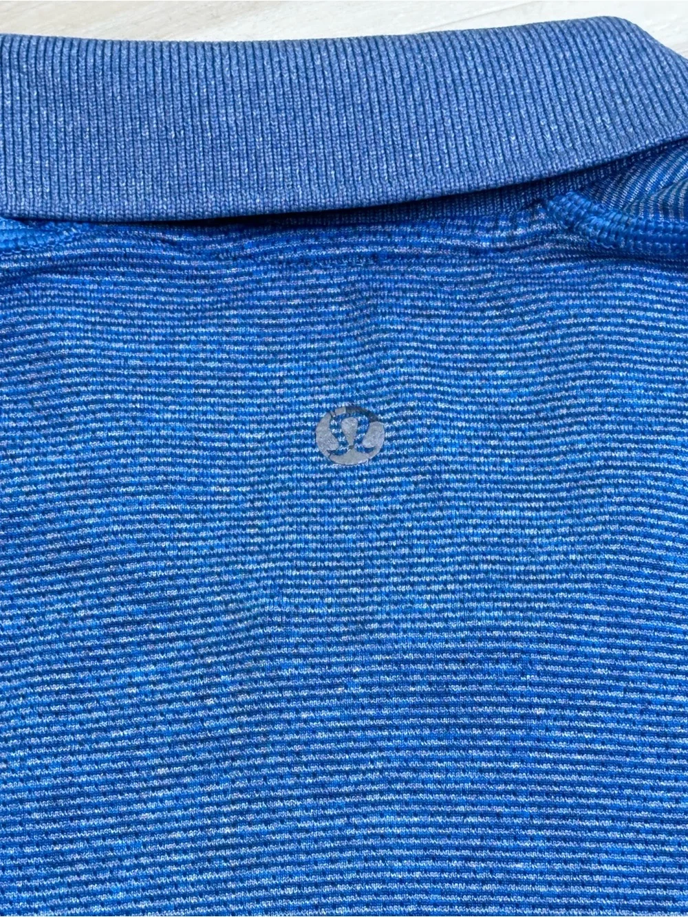 Lululemon Metal Vent Tech Polo Mens L Short Sleeve Collared Golf Gym Lightweight - Picture 8 of 10